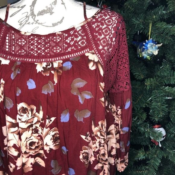 NWT Entro Floral  Mini Dress Size Small - Picture 2 of 4